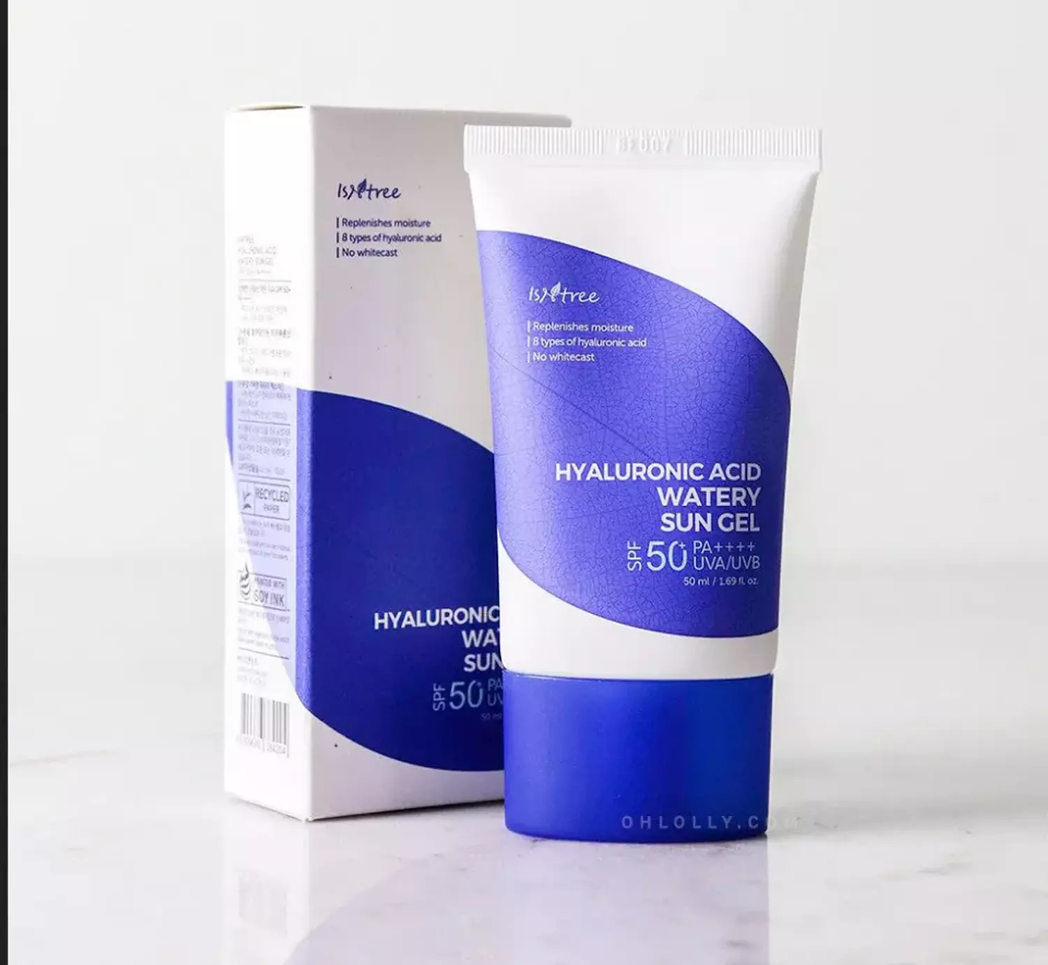 ISNTREE - Hyaluronic Acid Watery Sun Gel SPF50+ PA++++ - 50 ml / 1.69 fl. oz. image