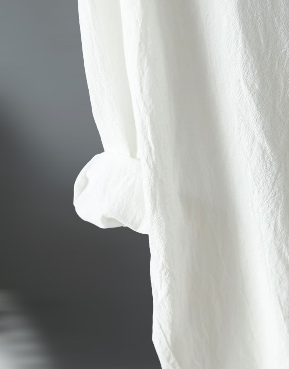Casual long linen shirt 5