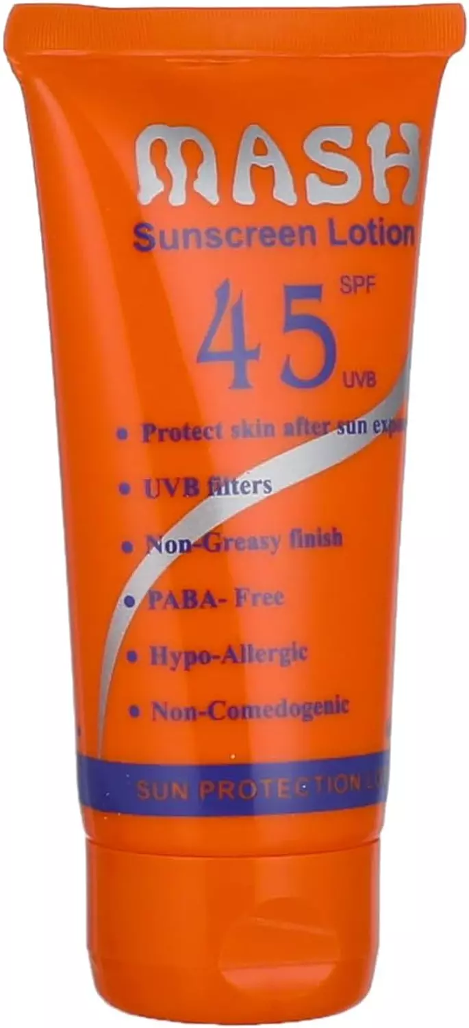 MASH SUNSCREEN LOTION 45 SPF 60 ML image