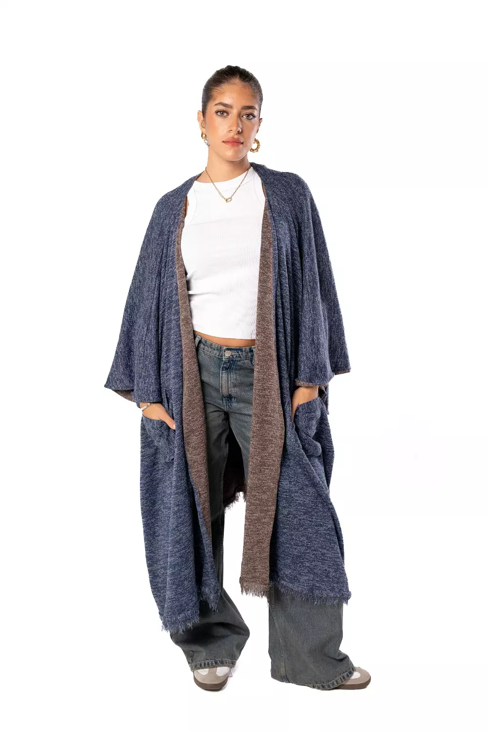 Haven Double Face Poncho 14