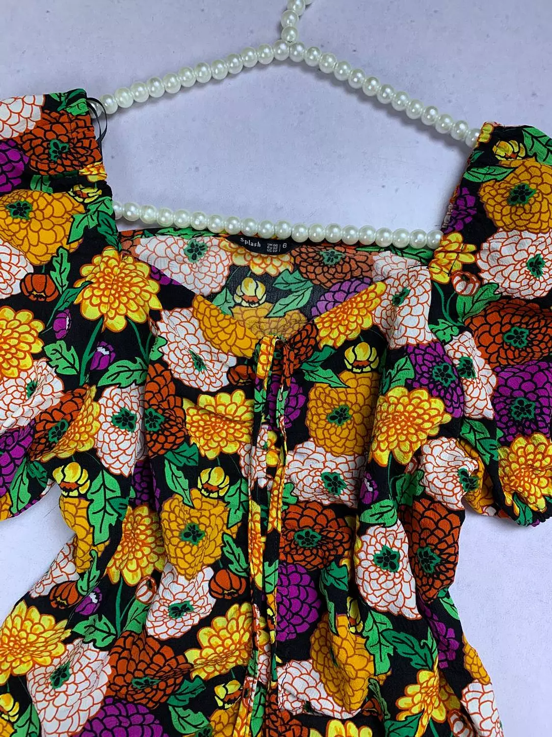 Floral crop top from Splash 2