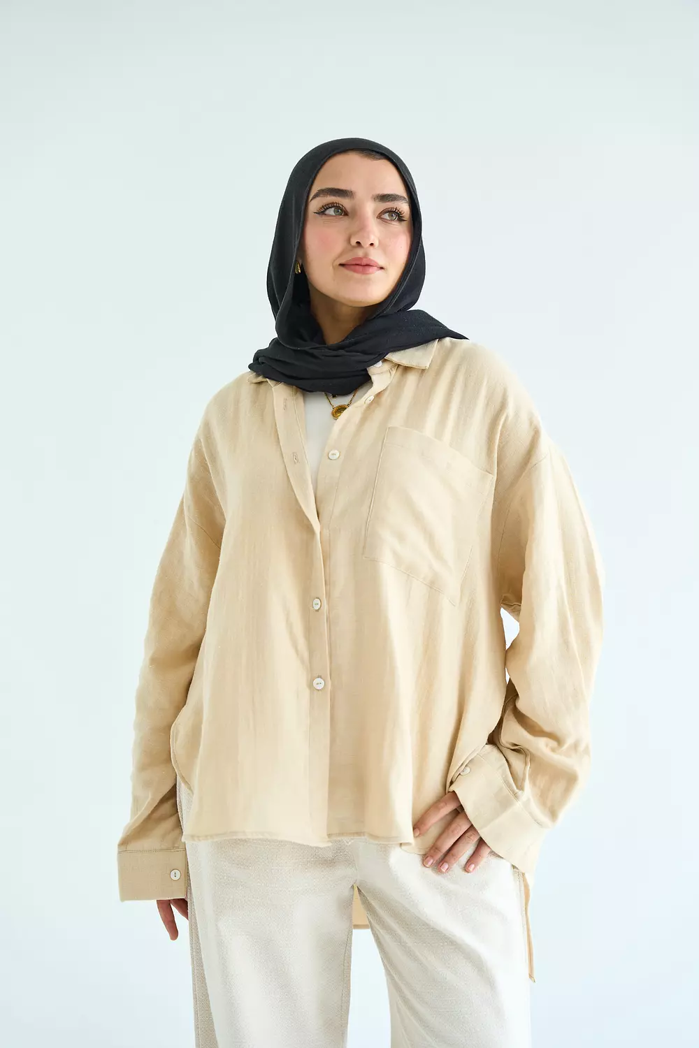 All times shirt in beige image