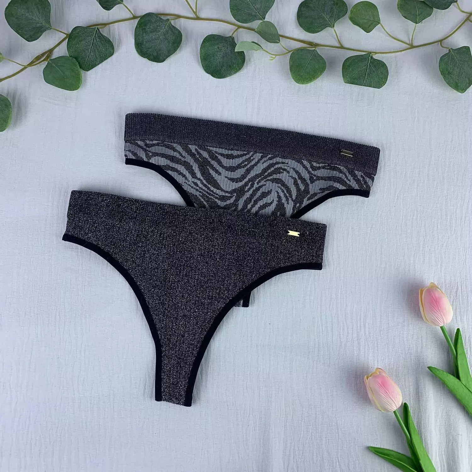 2 pack thong cotton panty from primark   xs.s.l image