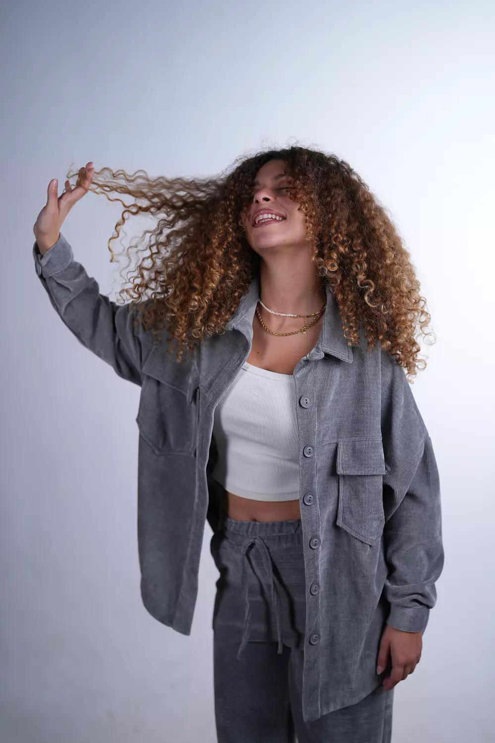 Lounge Co-Ord - Grey hover image