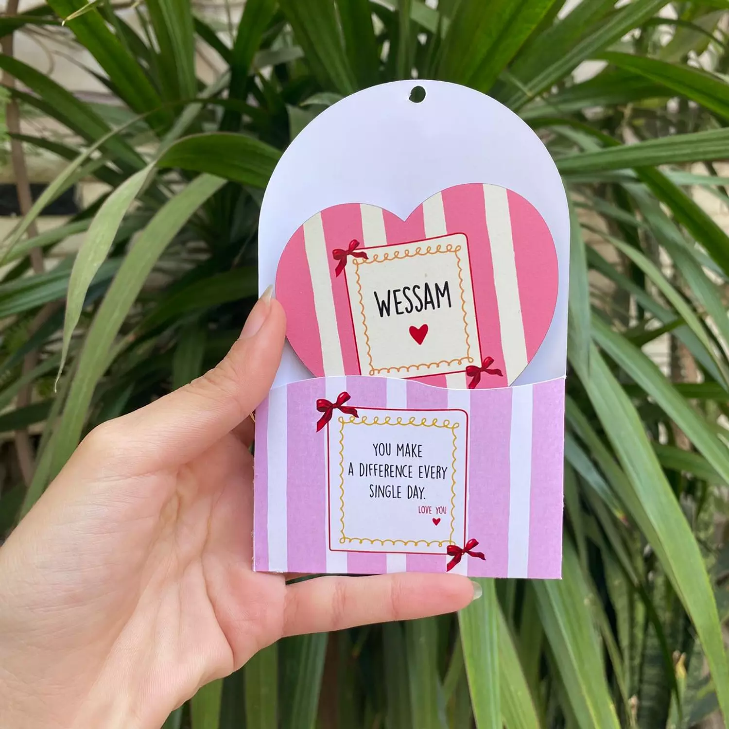 Pink Stripes Gift Box   5
