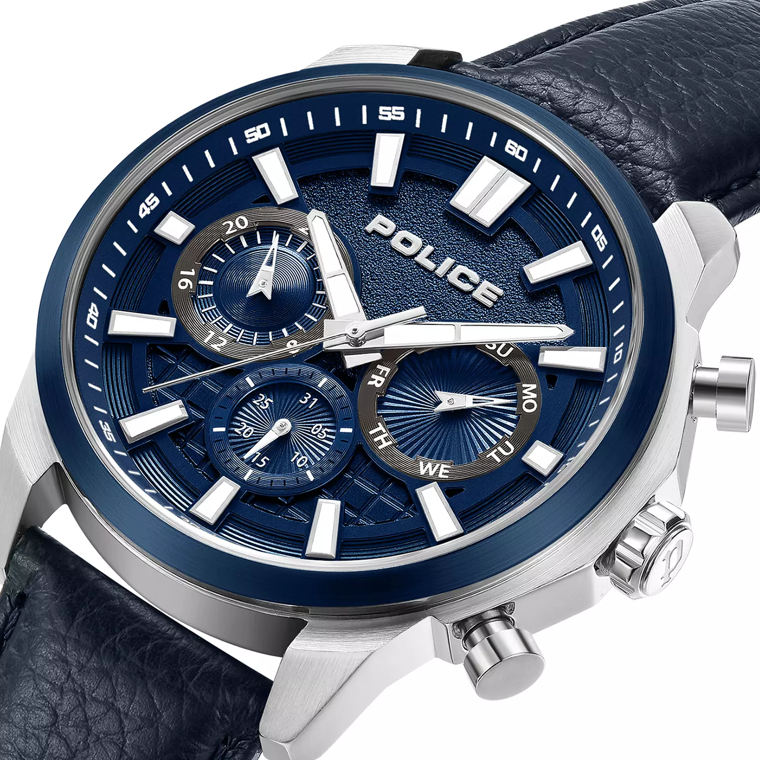 Police PEWJF0021041 Rangy Multifunction Mens Wrist Watch with Stainless Steel Case, 44x50.5mm 3