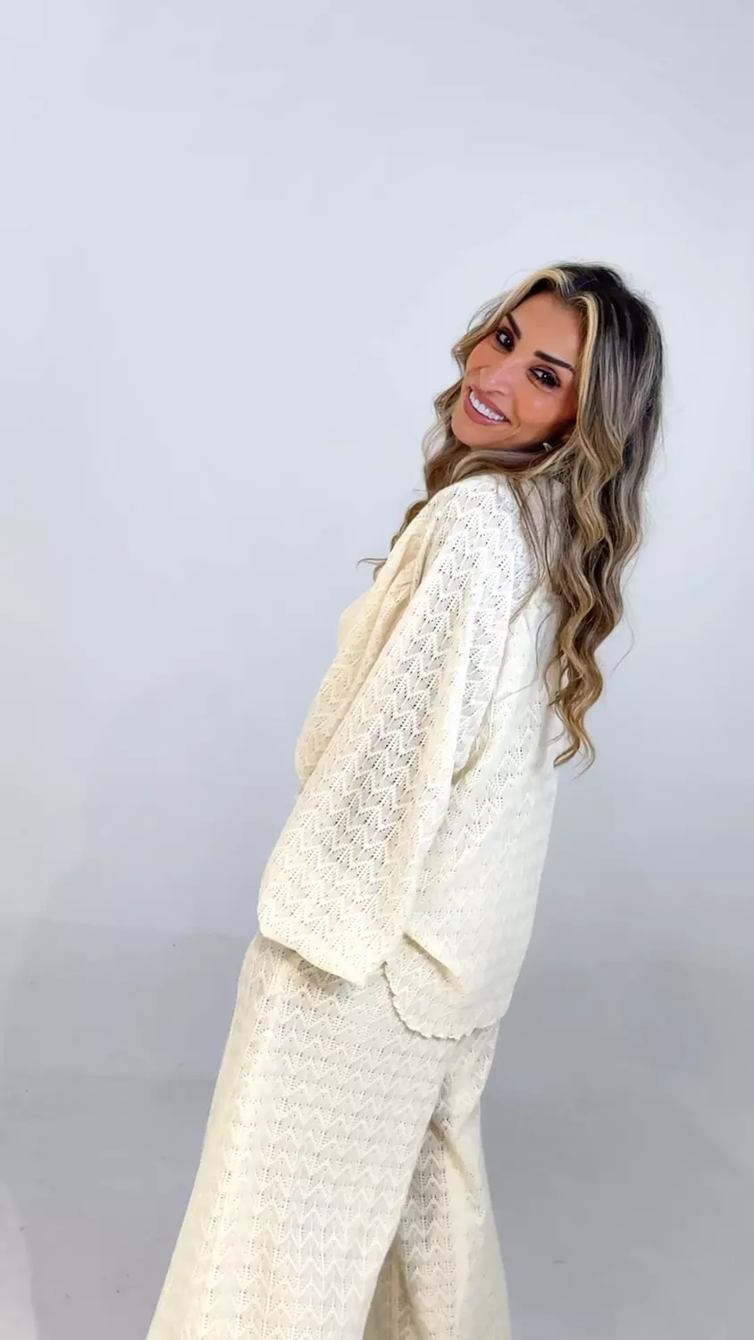 Tricot Off White Suit  (546/3 - 246/2) hover image