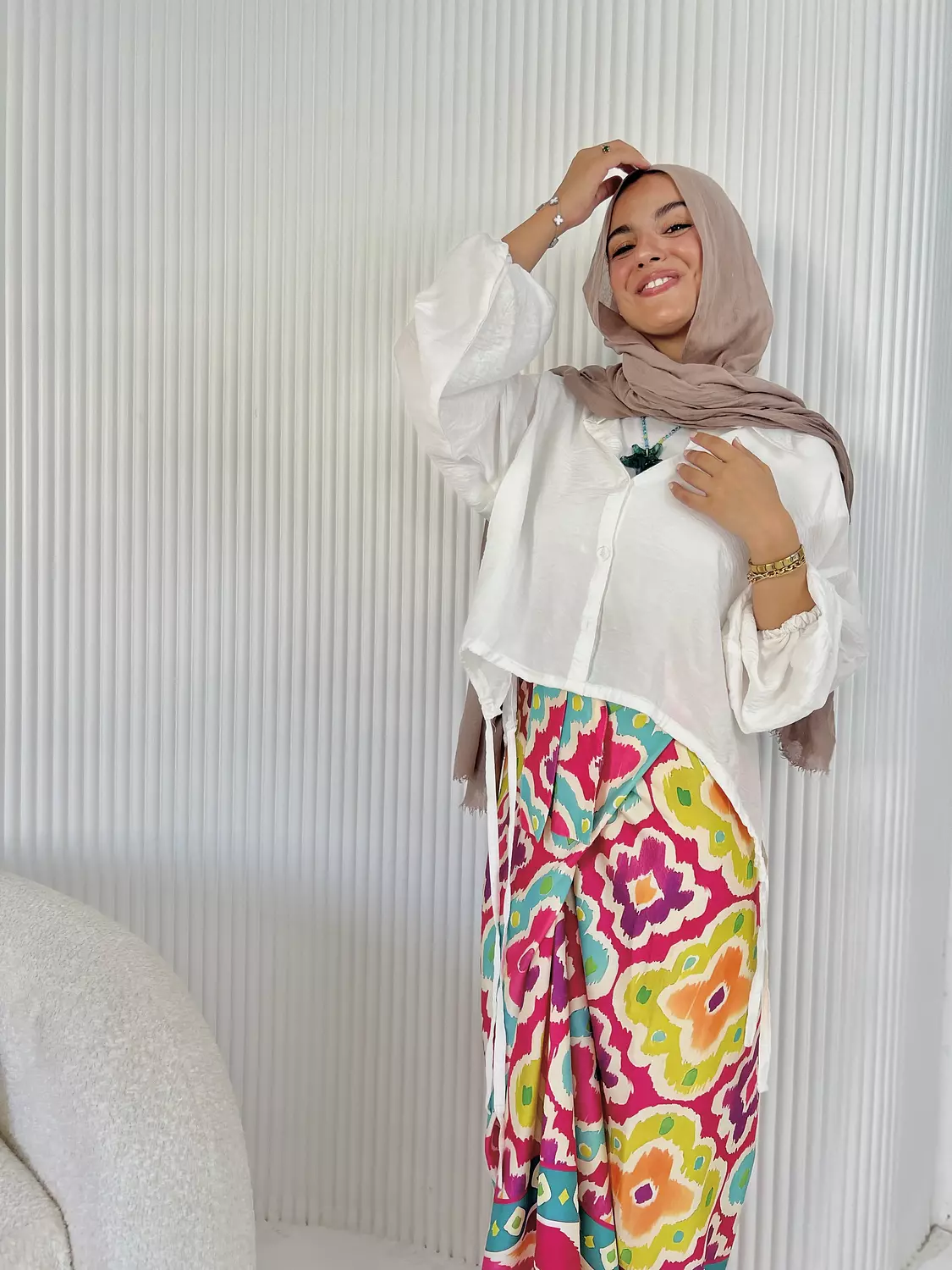 Tropical Wrap Skirt 6