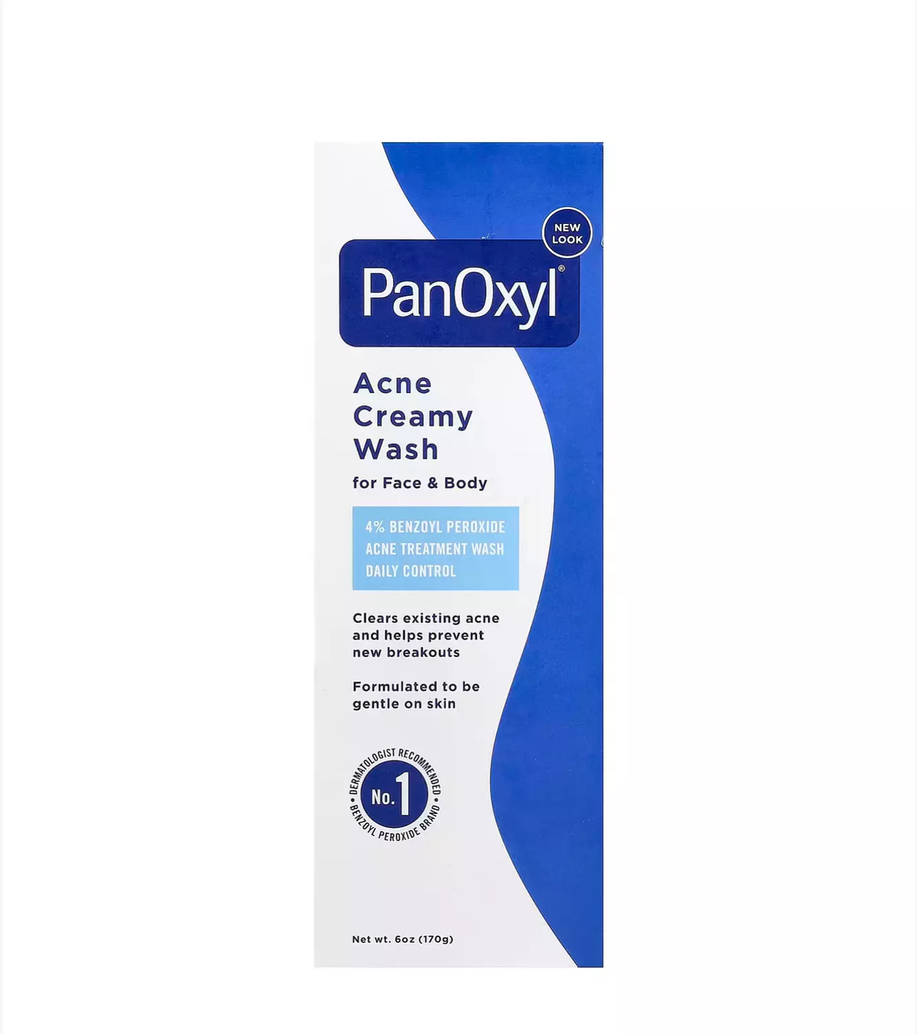 Panoxyl Acne Creamy Wash, For Face & Body 4%  1