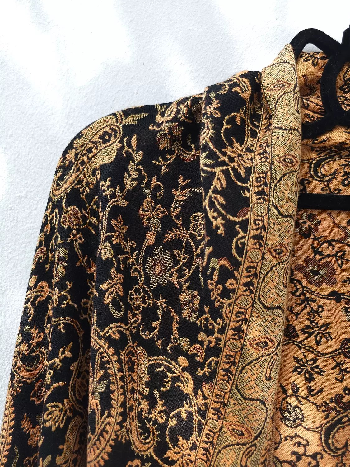 Black/orange Pashmina hover image