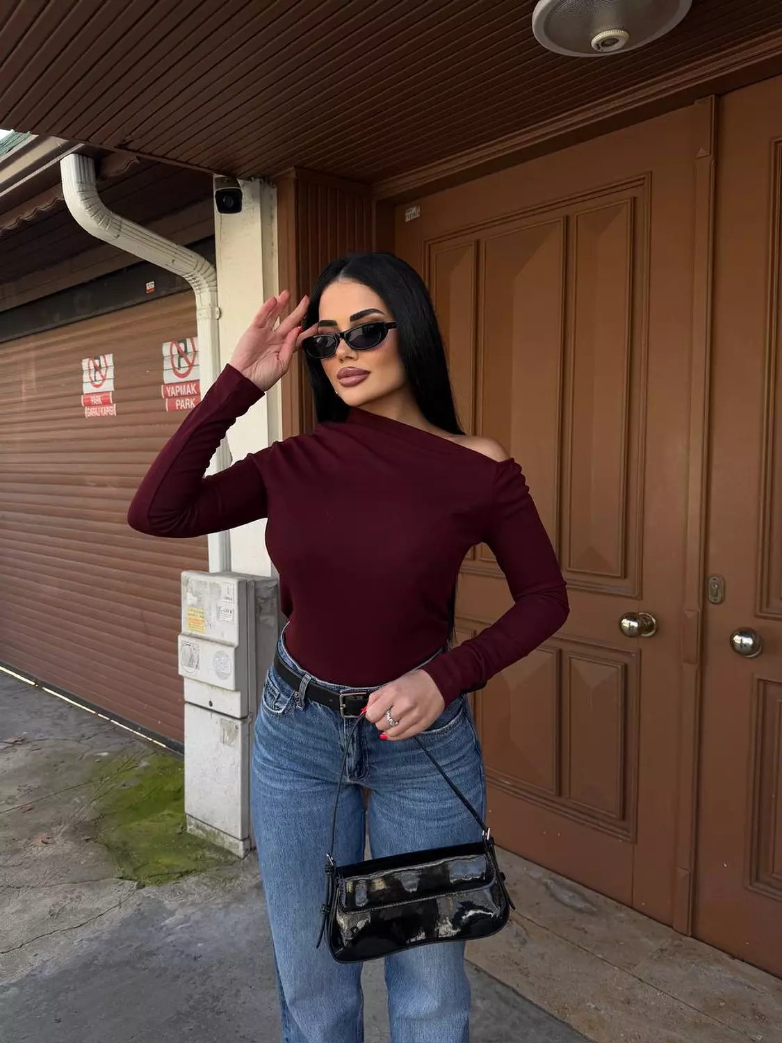 One Shoulder Blouse 2