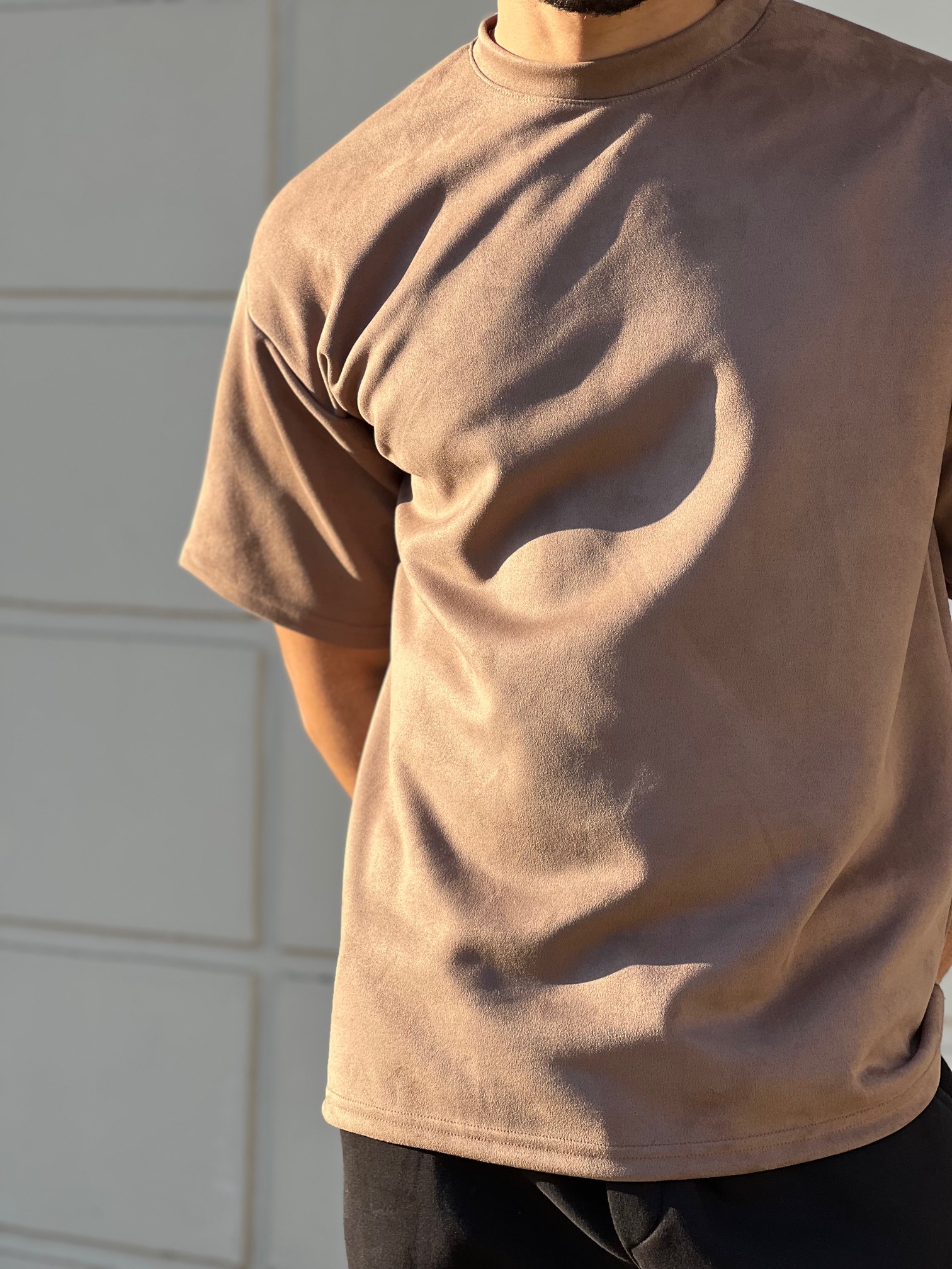 OVERSIZED VELVET TEE 6