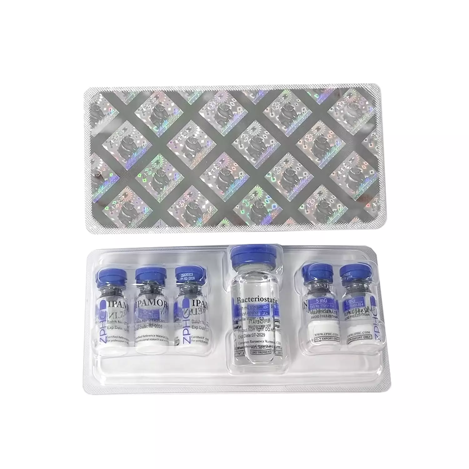 Ipamorelin ZPHC — 25 mg (5 vials × 5 mg) hover image