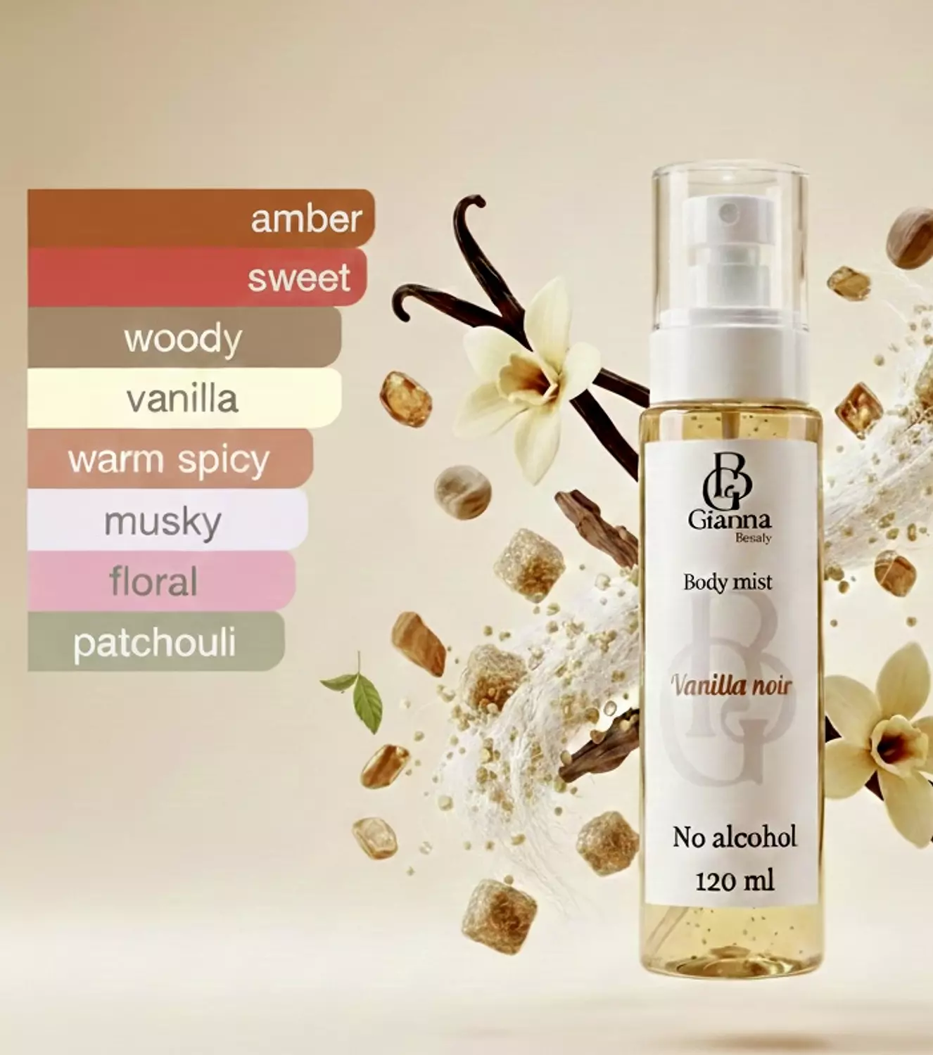 Vanilla noir body mist  1