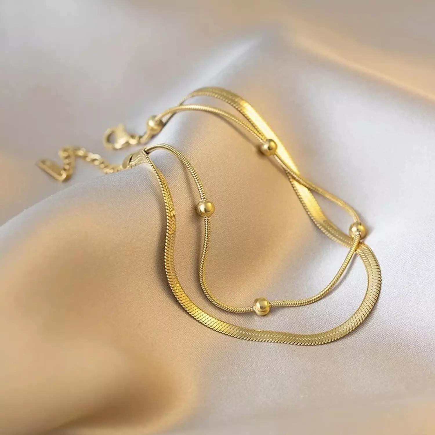 2 layers anklet hover image