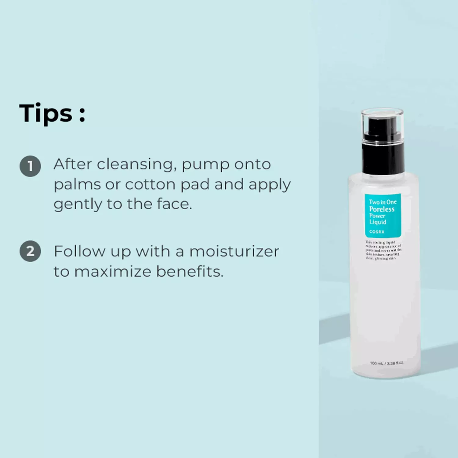 COSRX Two In One Poreless Power Liquid 100ml 2