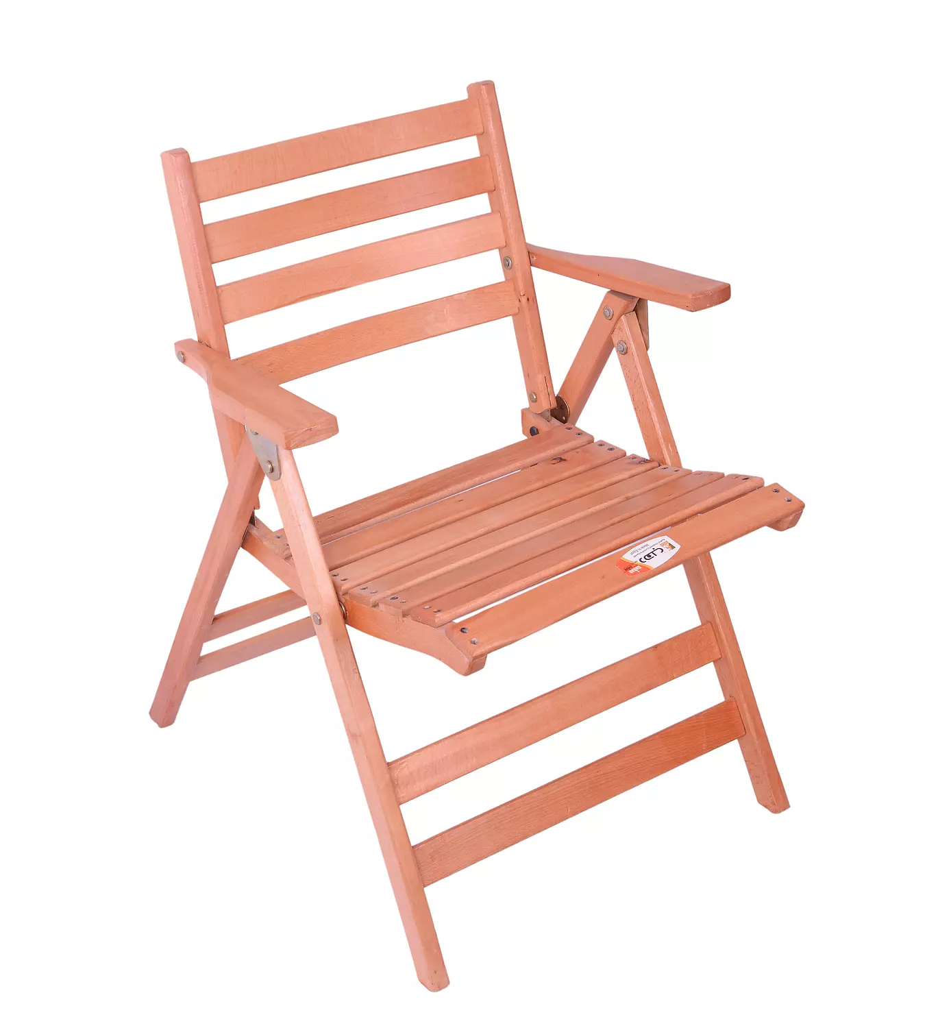 High boudoir articulated beech chair image