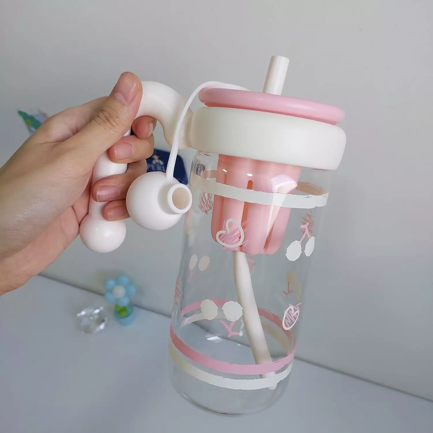 Heart Glass Mug 2