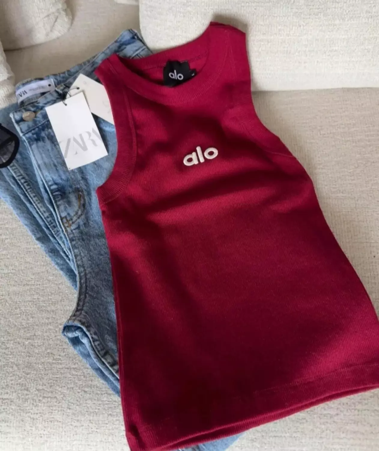Burgundy Alo Top 3