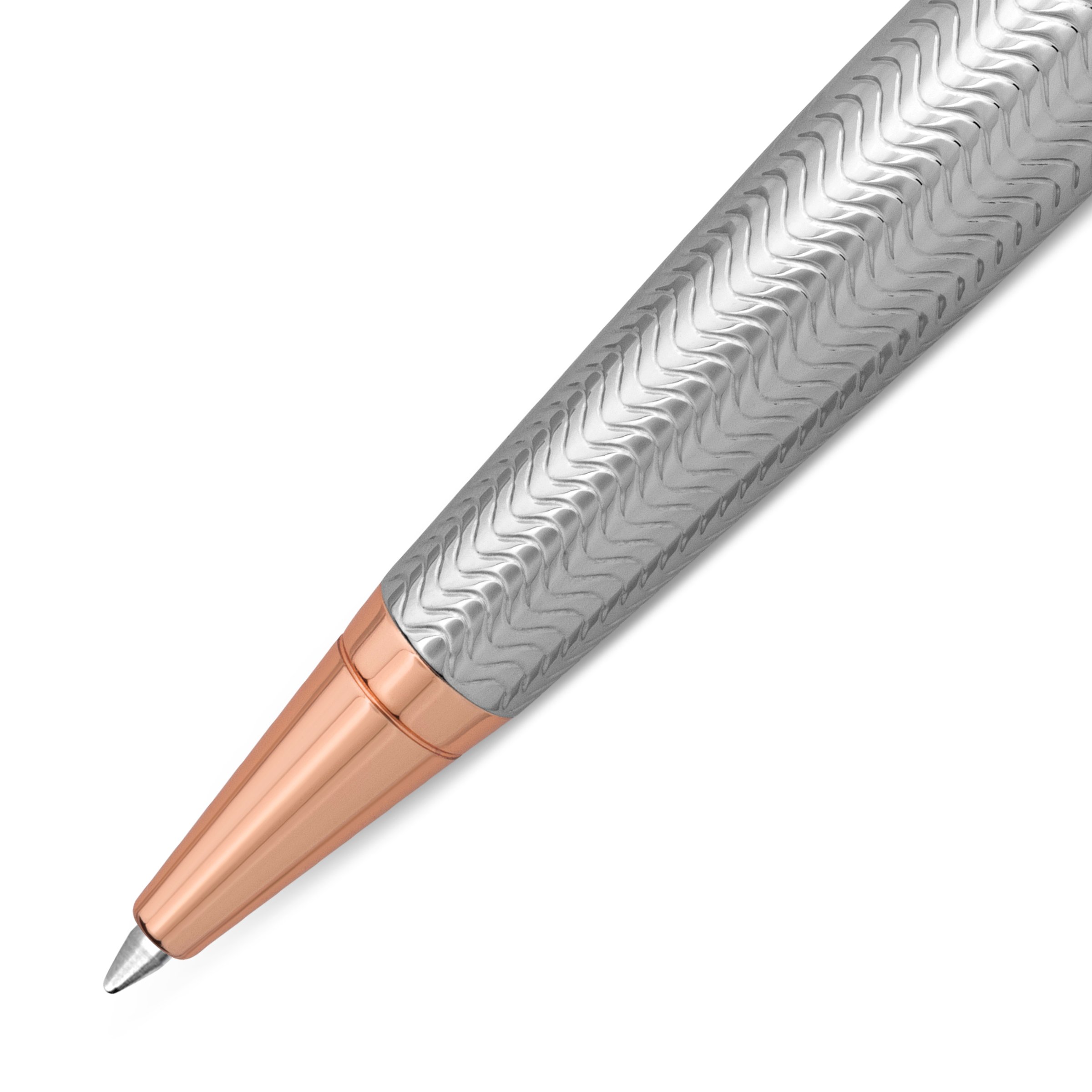 POLICE - Ball Point Pen For Men Silver & Rose Gold Color - PERGR0002605 2