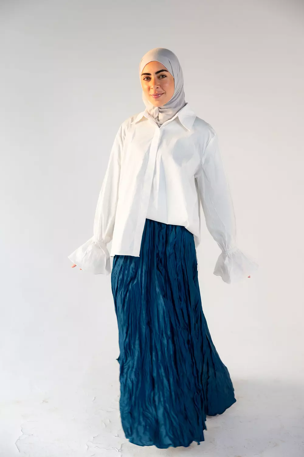 Sofia Skirt in Turquoise 3