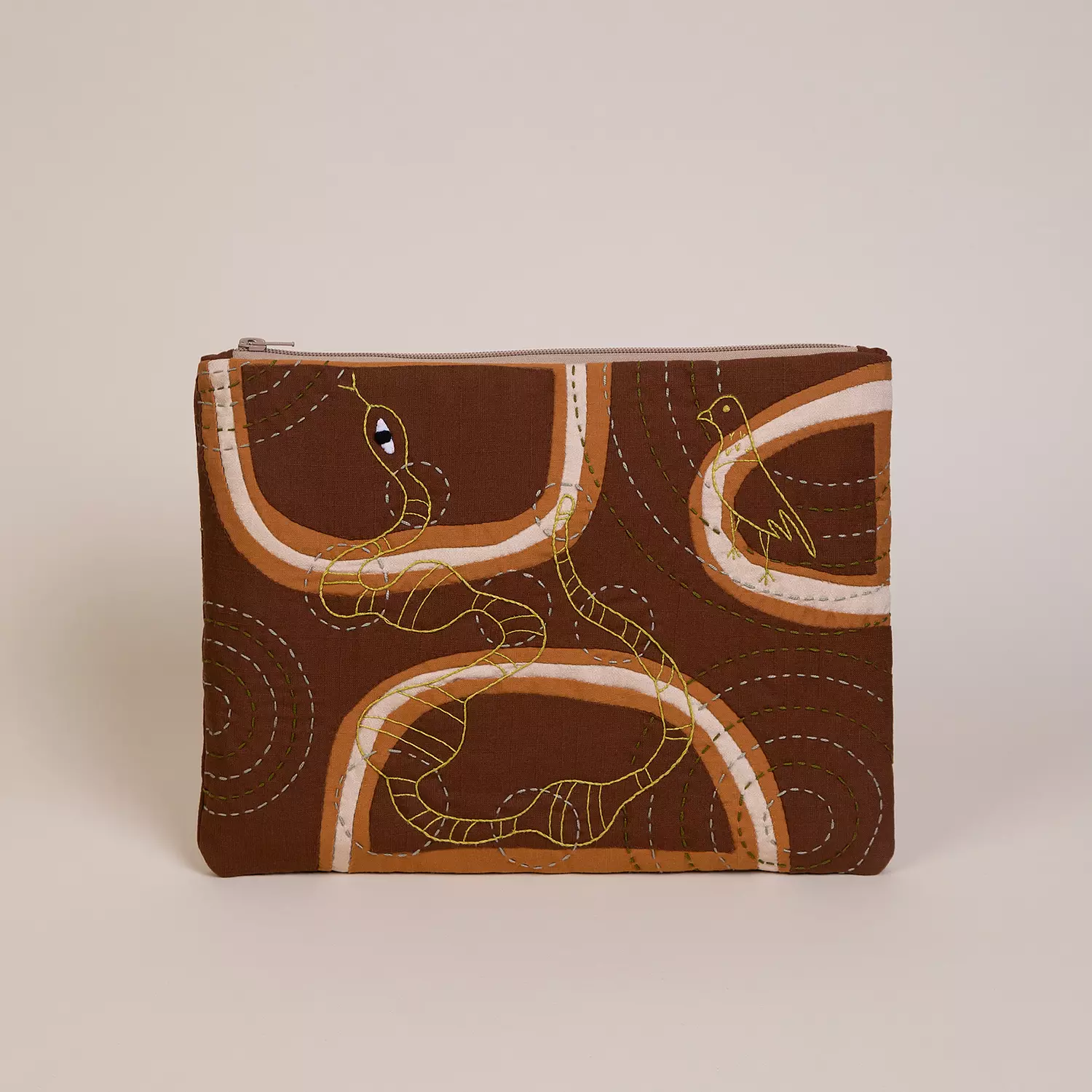 The Snake and the Pigeon Laptop Sleeve-2nd-img