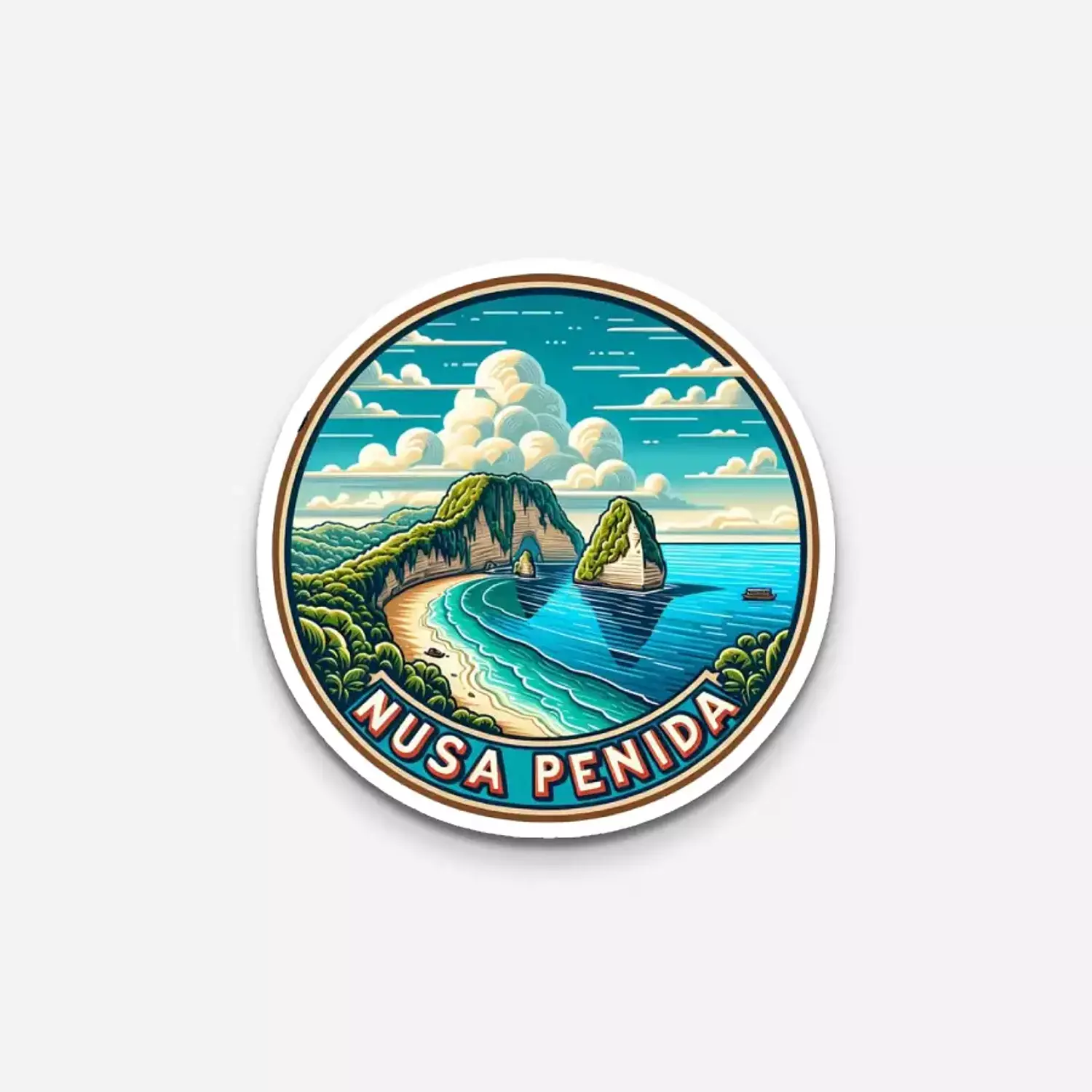Summer Bali 2 Sticker image