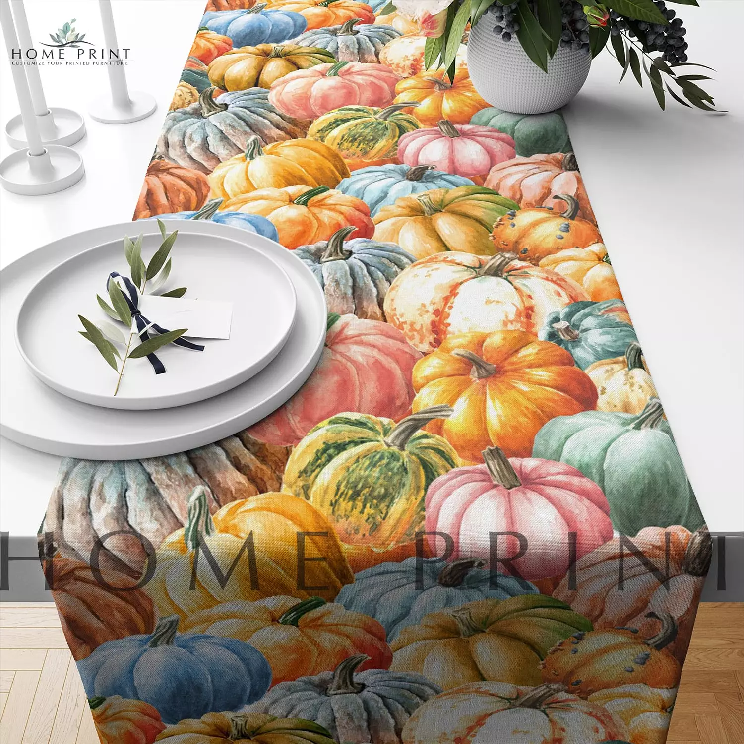 Autumn Runner -Multi Colors Pumpkin  image