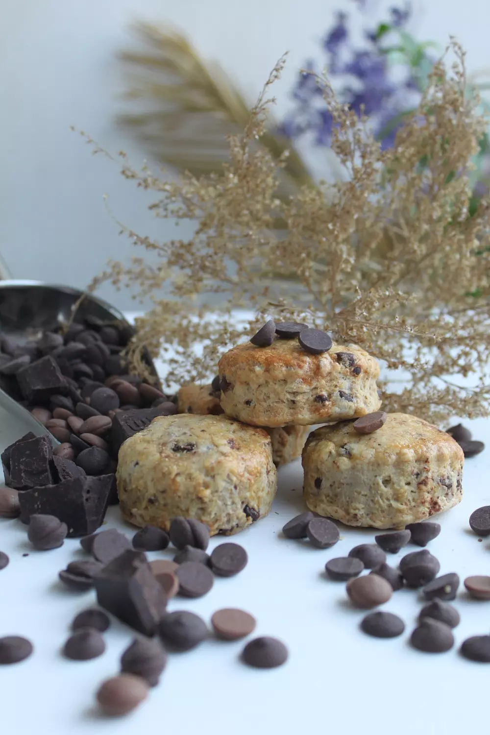 Chocolate Chip Tea Scones 10