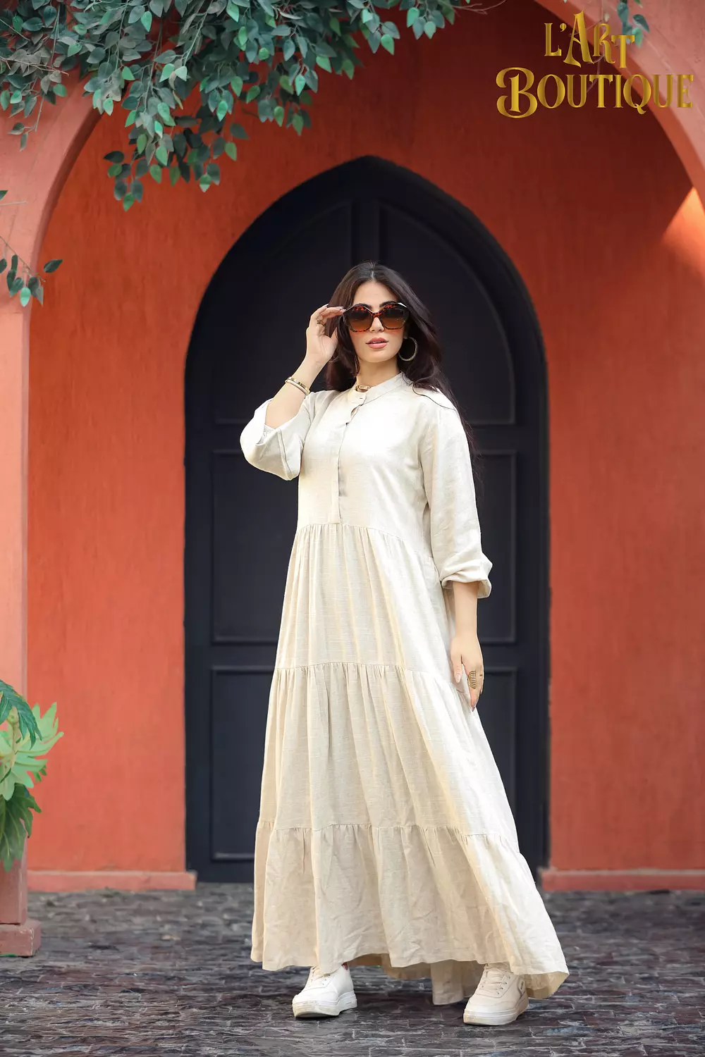 Pure Linen Dress image
