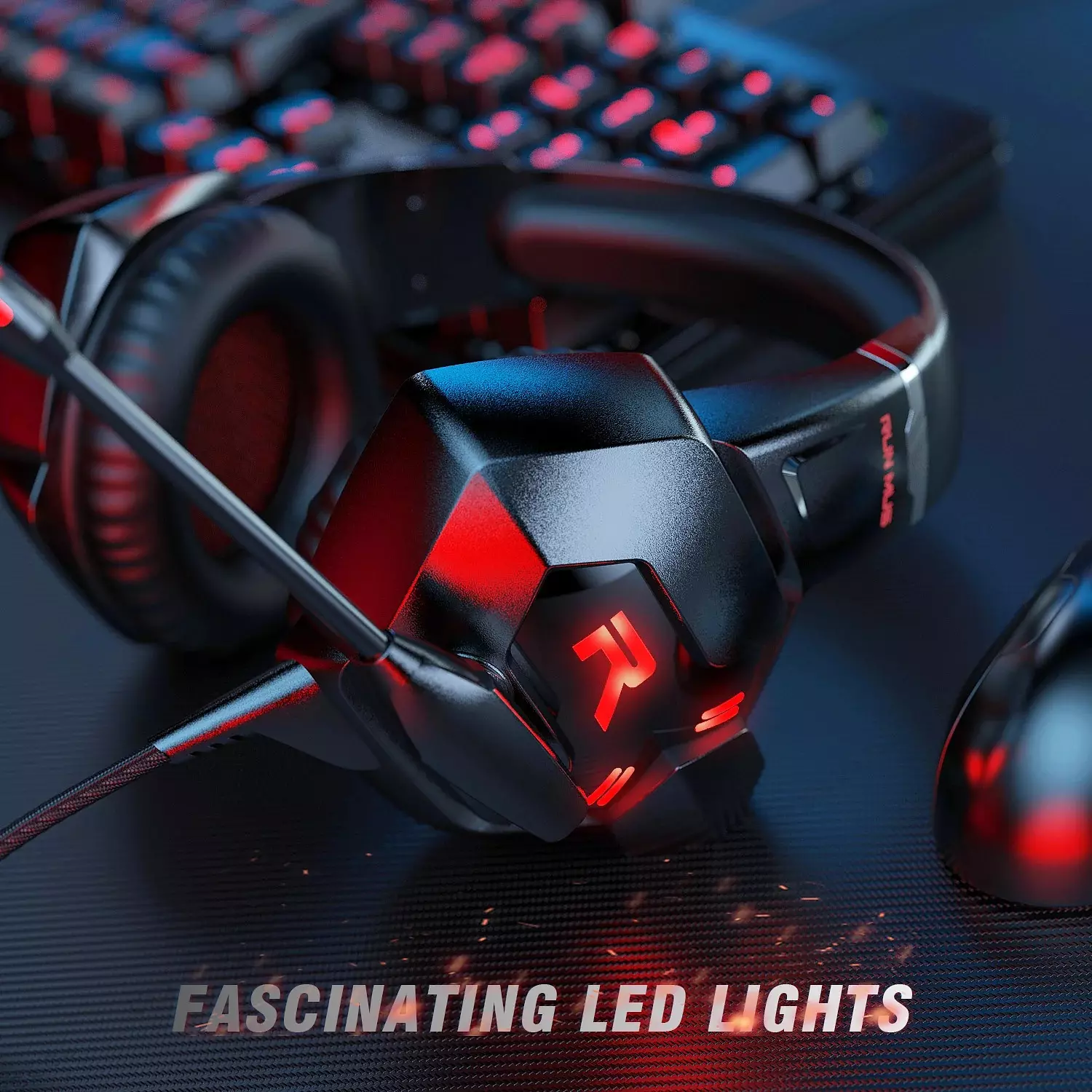 Run-Mus K11 Professional Gaming Headset – Dynamic Sound, Low-Noise Mic 5
