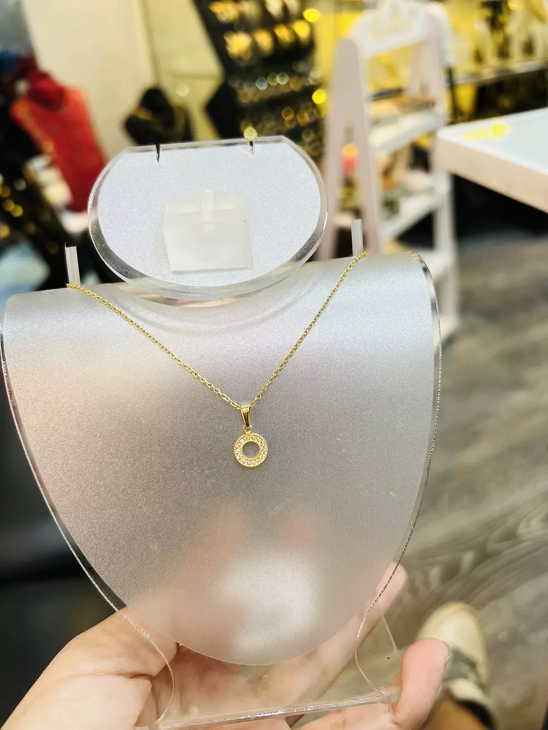 Circle ⭕️ necklace 2 image