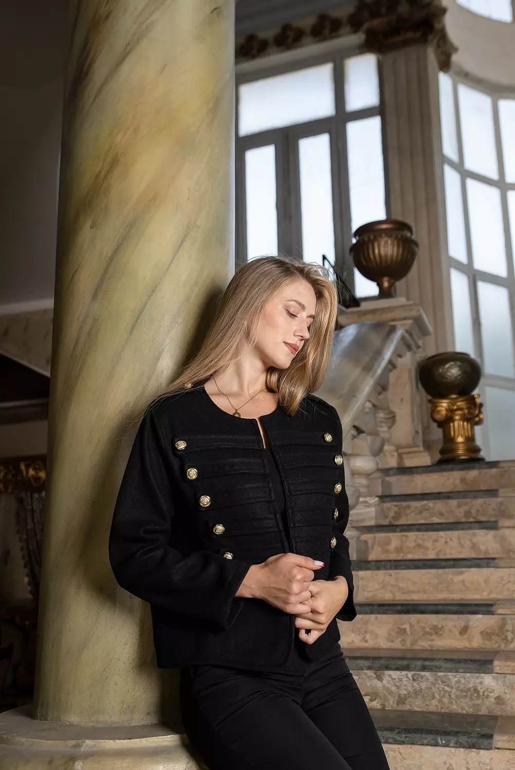 A jacket with a royal touch hover image