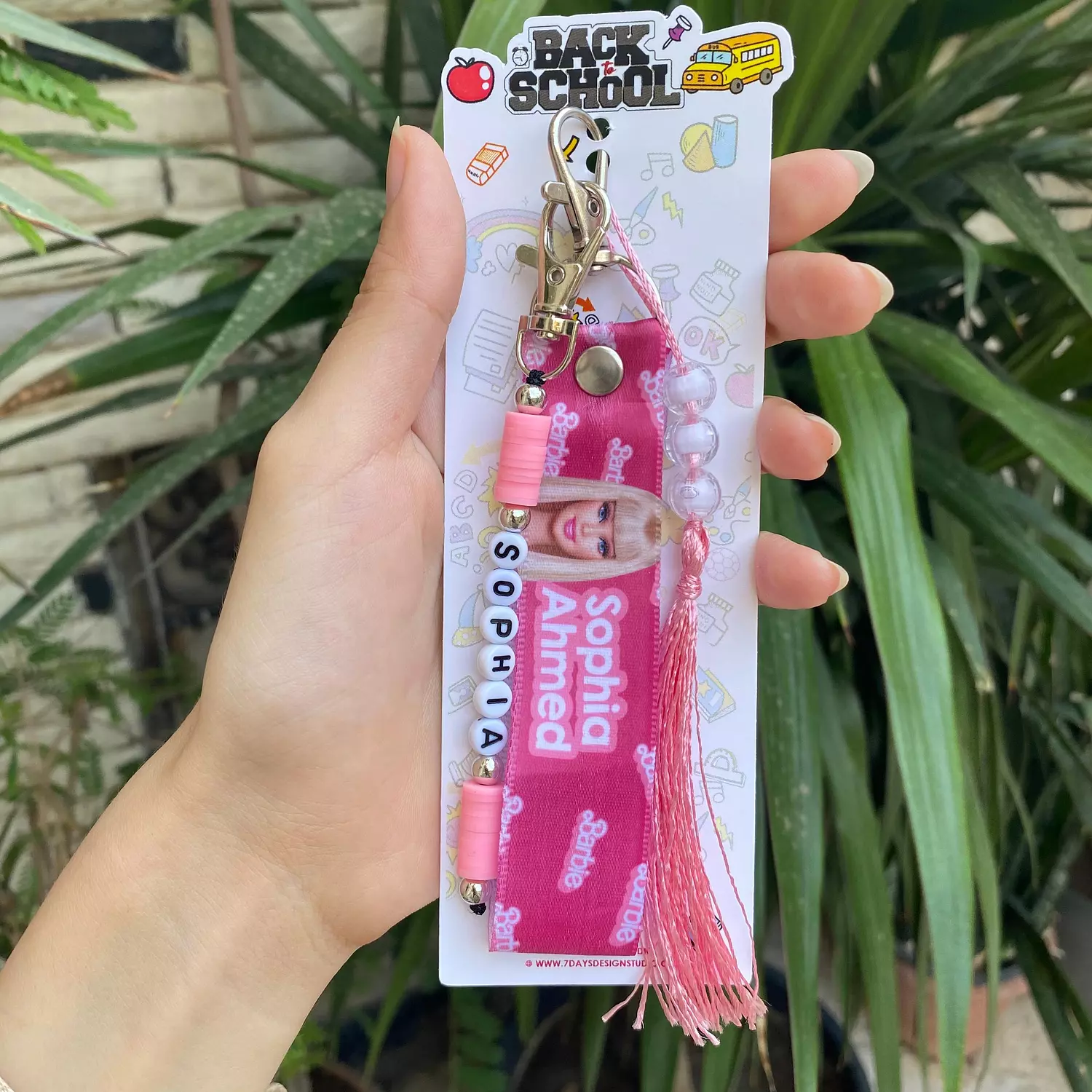 Barbie Satin Keychain     image