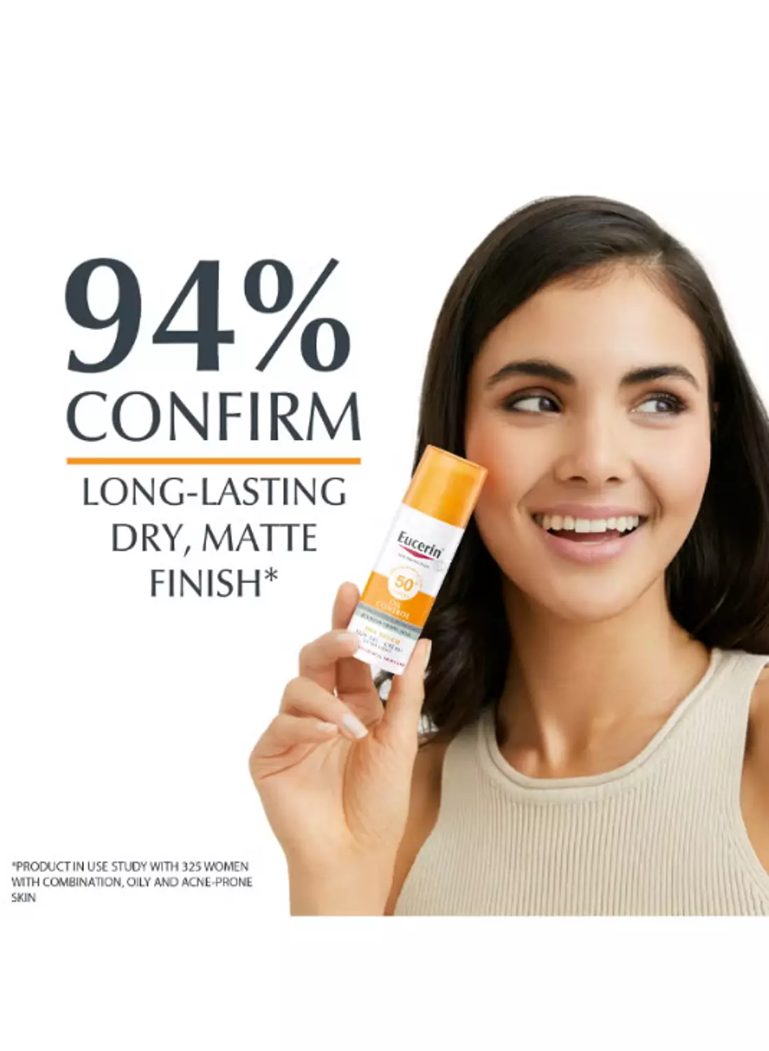 EUCERIN OIL CONTROL SUNSCREEN DRY TOUCH GEL CREAM SPF + 50 - 50 ML 7