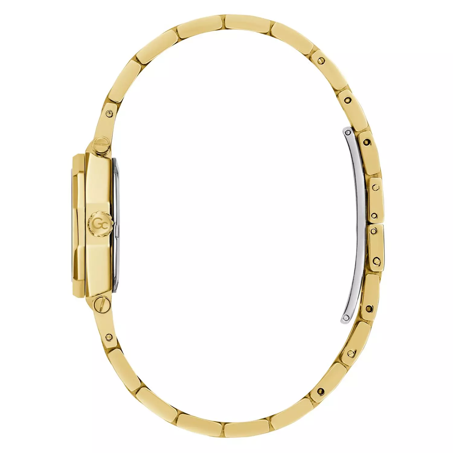 Gc Gleam Mini Small Size Metal Women Watch Yellow Gold Stainless Steel Bracelet 1