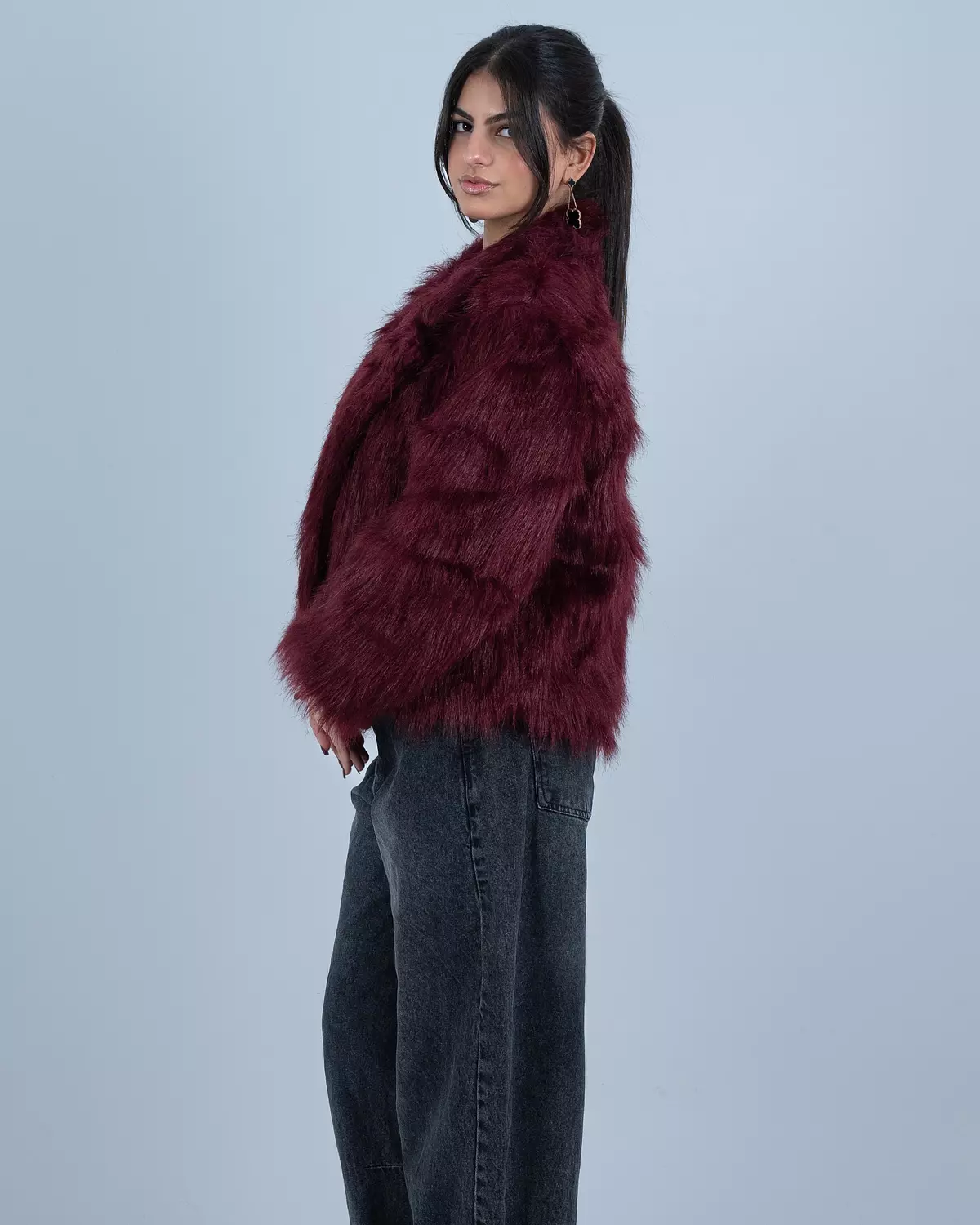 Wine Velvet Fur image
