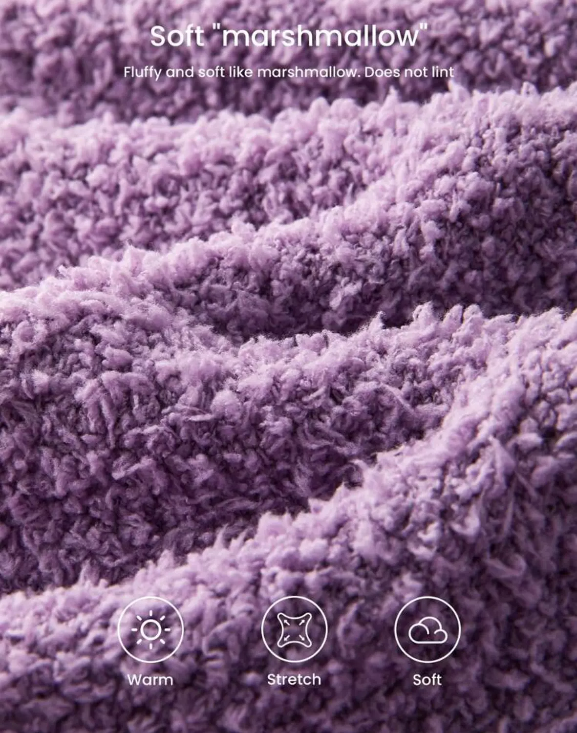 Purple Fleece PJ Set 3