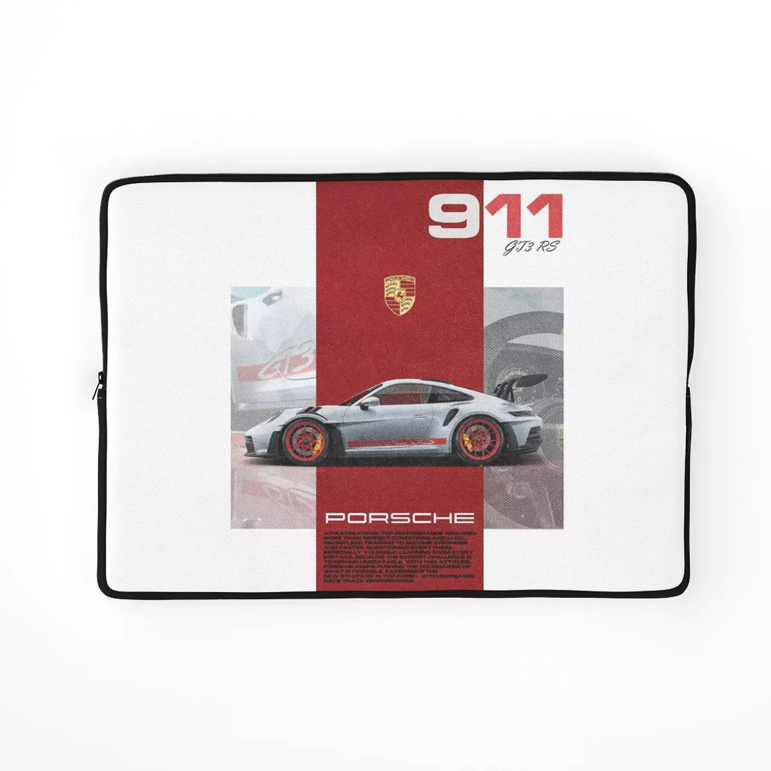 Porsche 2 faces Laptop Sleeve hover image