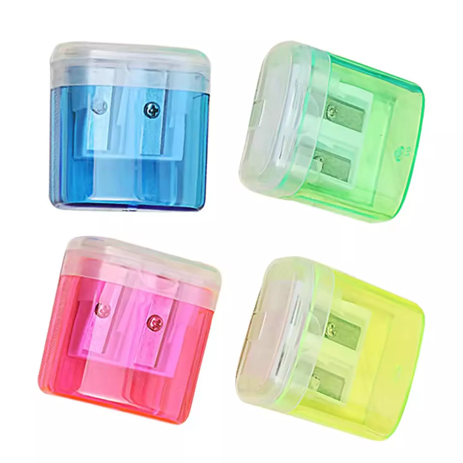 براية بلاستيك بفتحة مزدوجة Dual hole sharpener  image