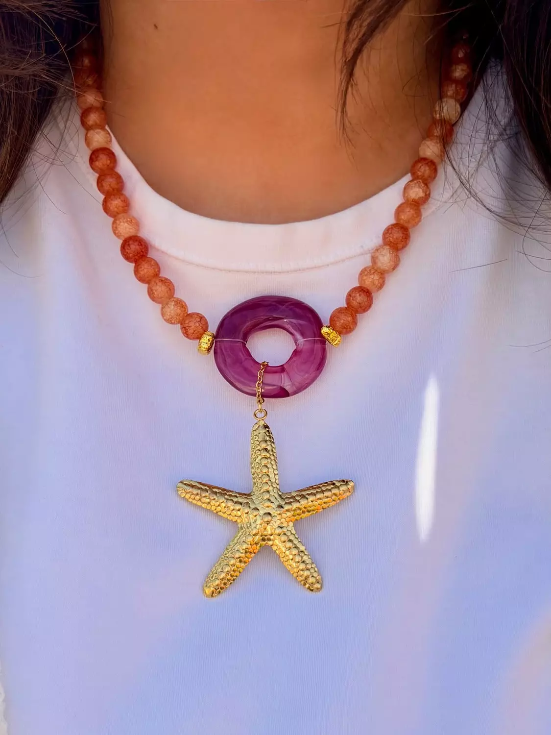 Peachy Dropping Starfish 4