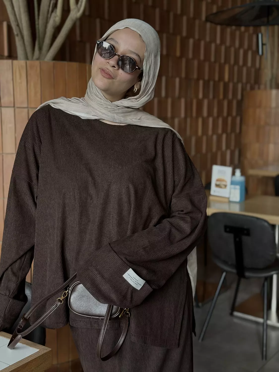 Velvet calm set  Brown 3