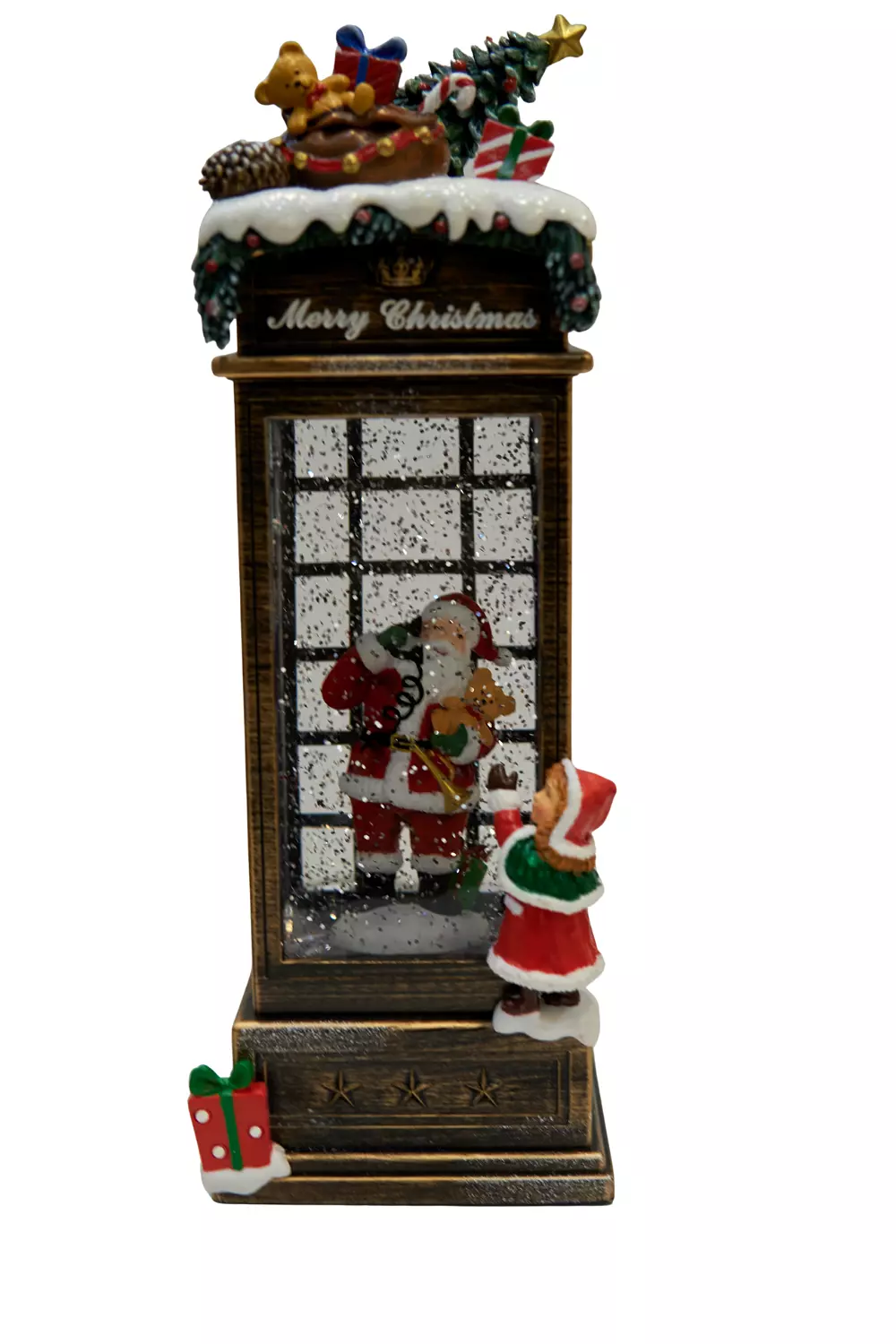 Festive Telephone Booth 1