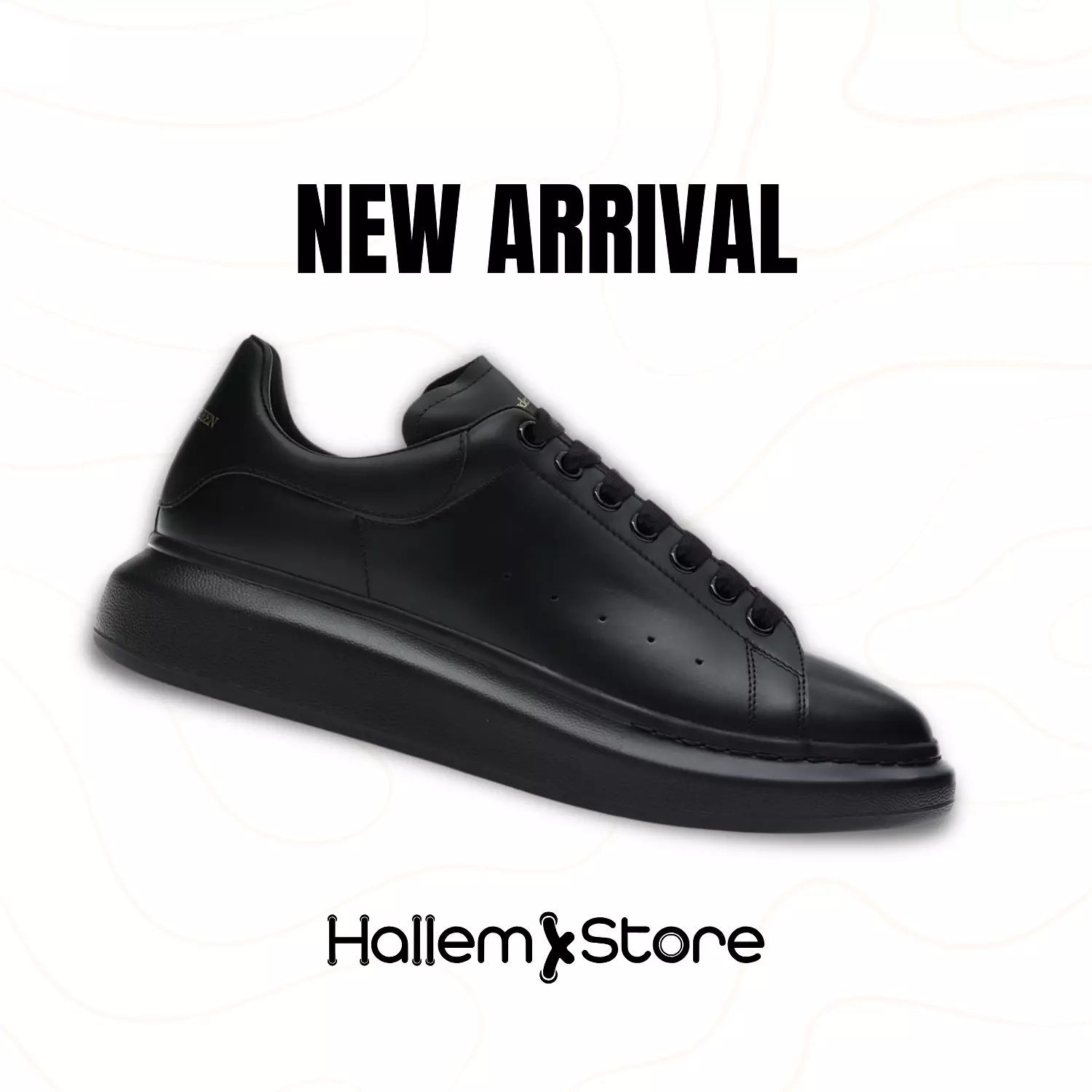 Alexander McQueen Oversized Black White image