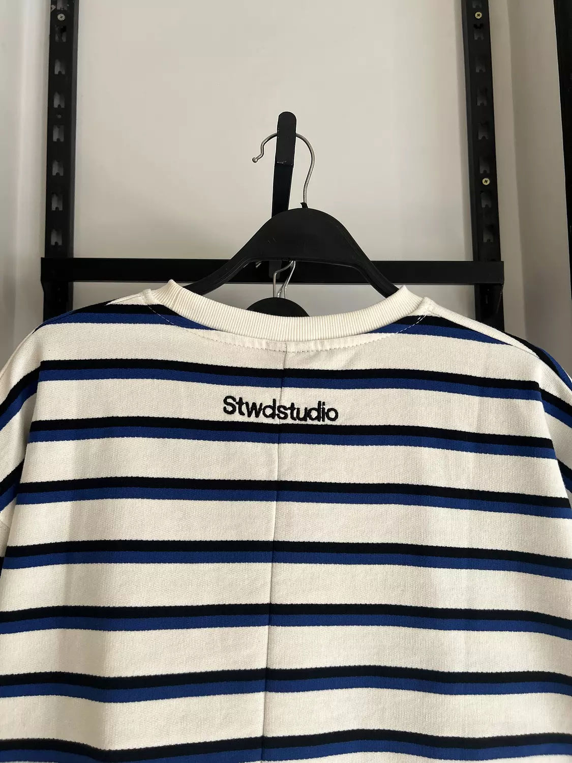 PULL&BEAR STRIPED SHORT SLEEVE T-SHIRT - BLUE 10