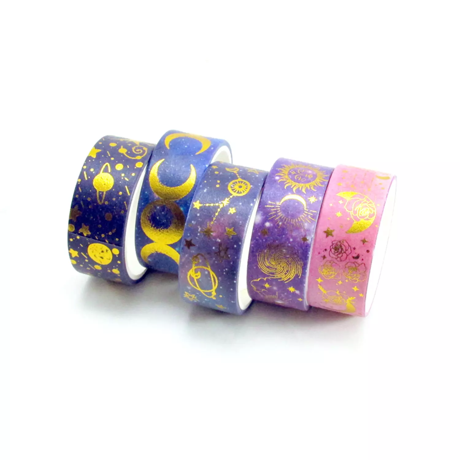 4 Rolls Washi tape set - Star Fantasy 3