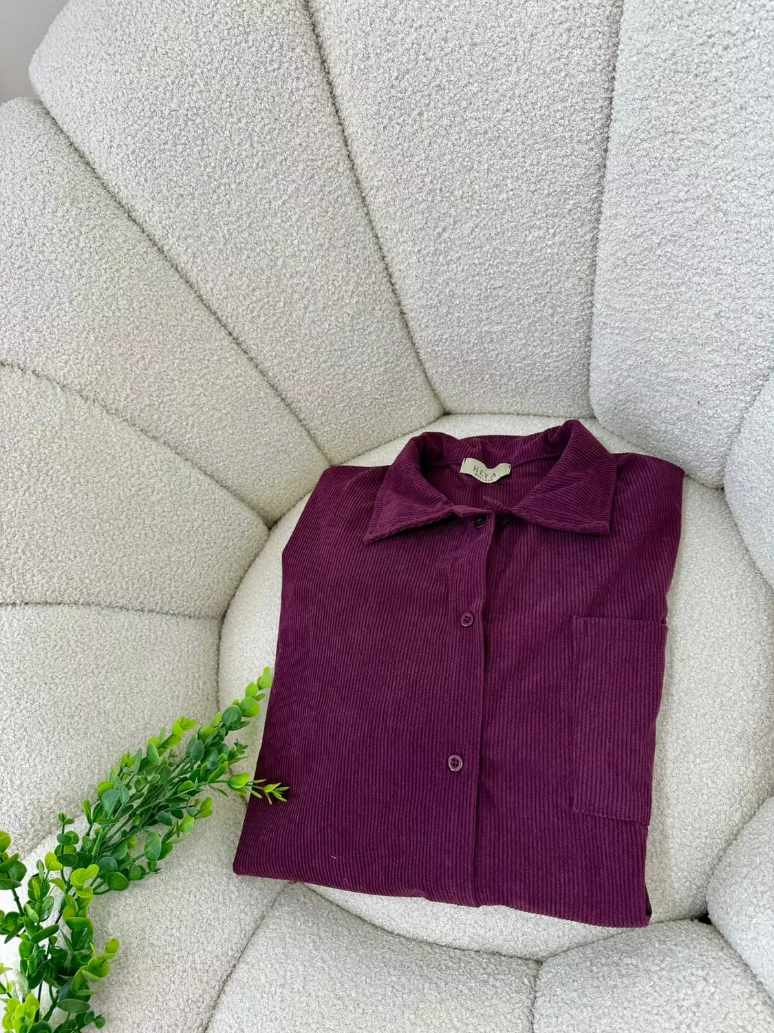 Chemise Maroon image