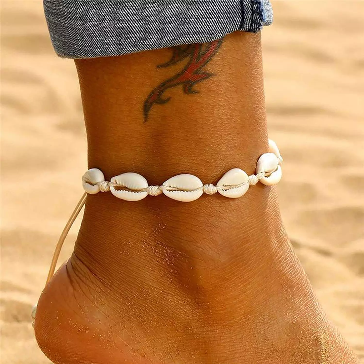 Shell anklet  image