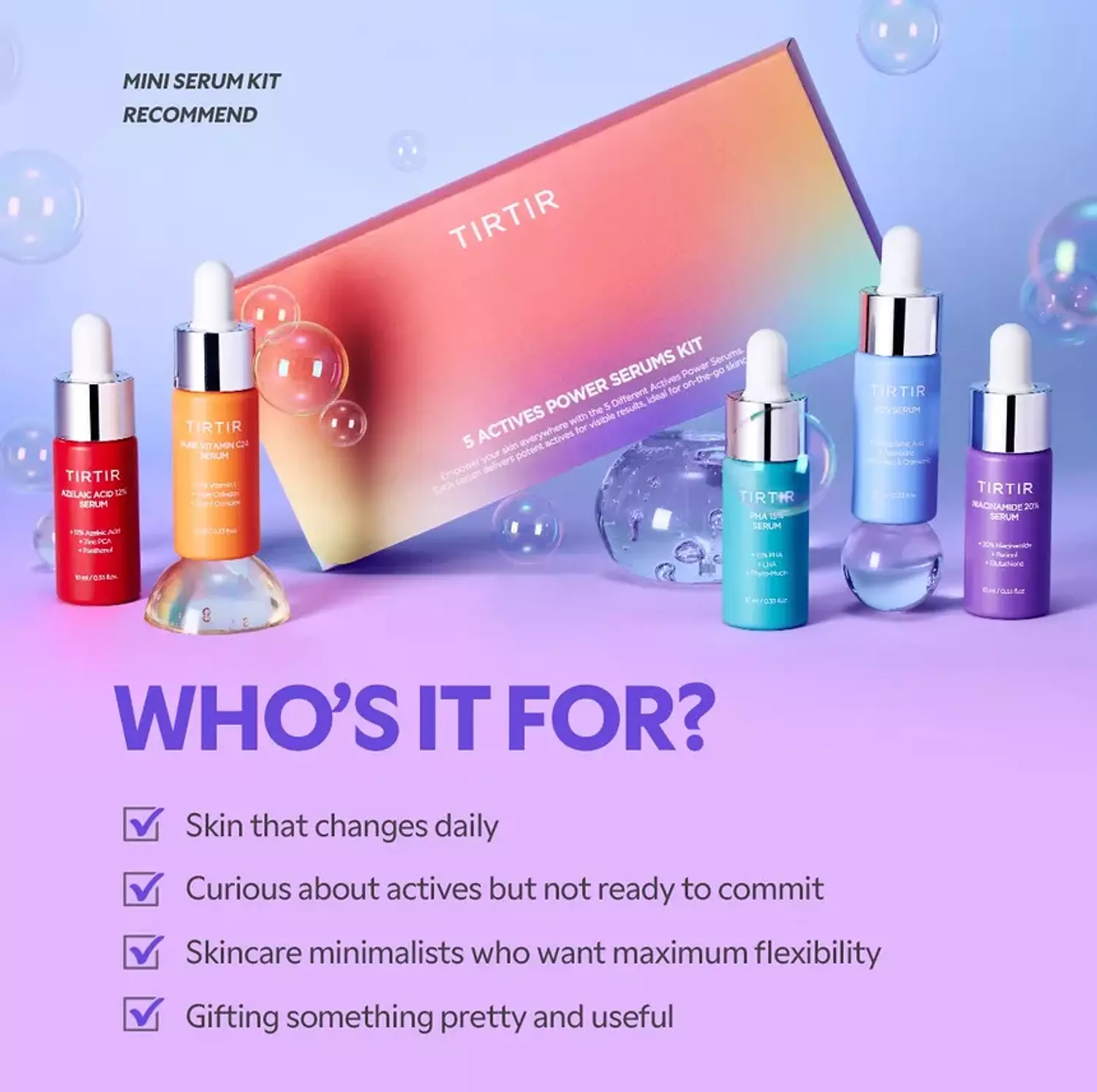 TIRTIR - 5 Actives Power Serums Kit 2