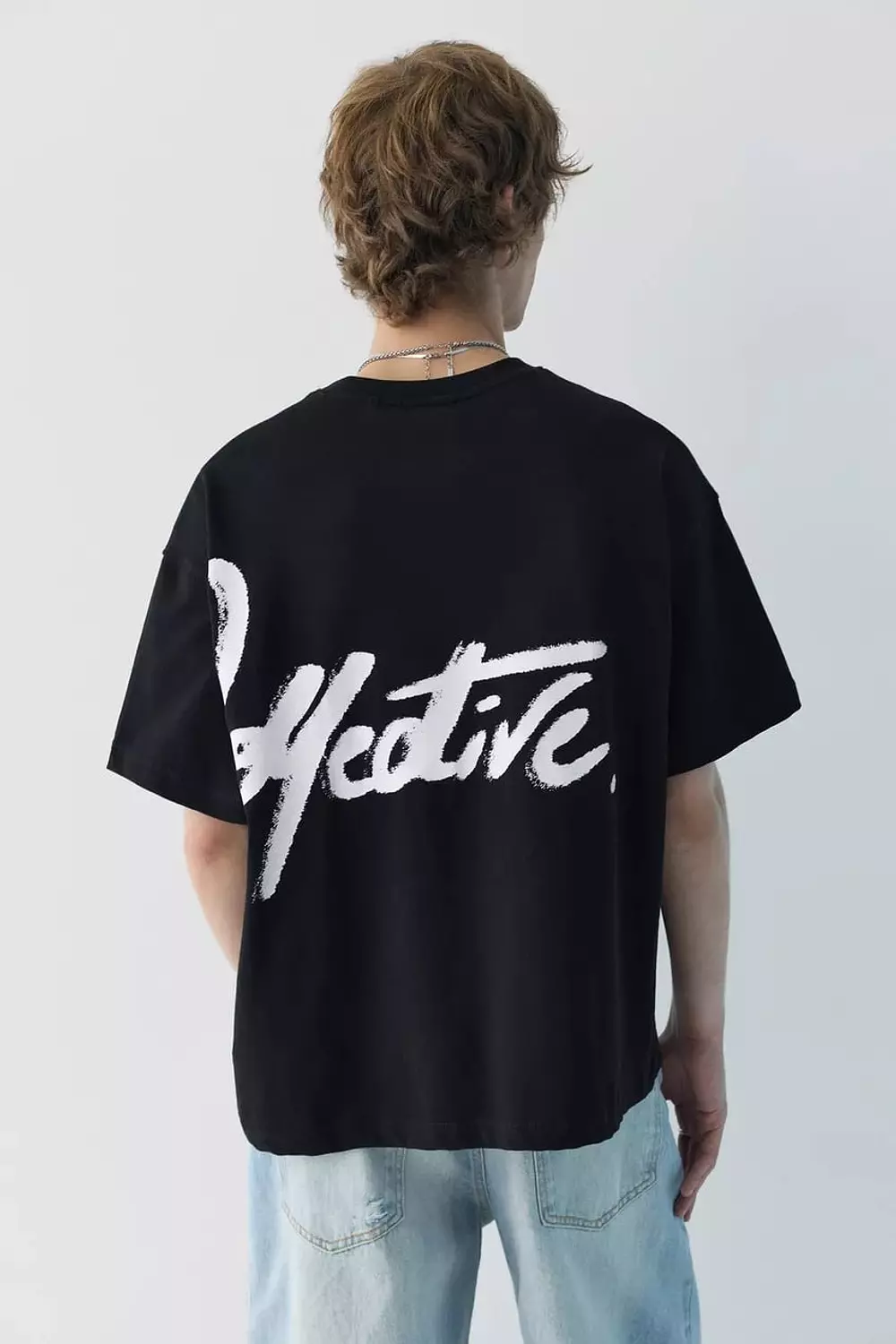 PULL&BEAR STWD GRAFFITI T-SHIRT  1